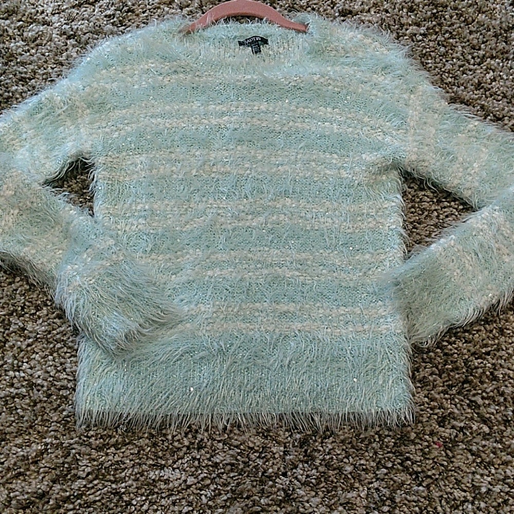 Soft & Shimmery Spring Sweater